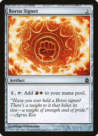 Boros Signet [Commander 2011] - Bea DnD Games