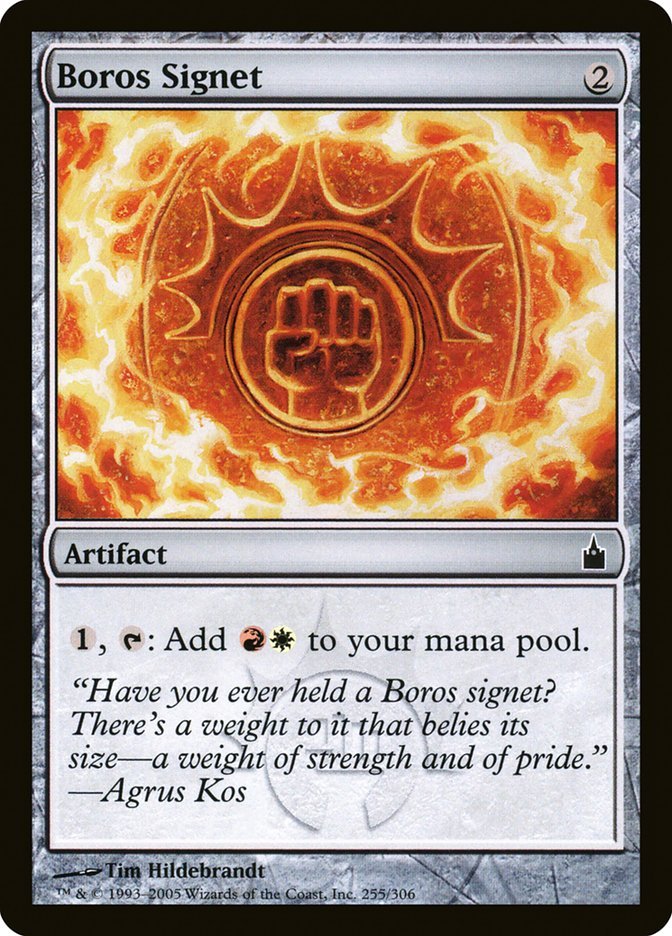 Boros Signet [Ravnica: City of Guilds] - Bea DnD Games