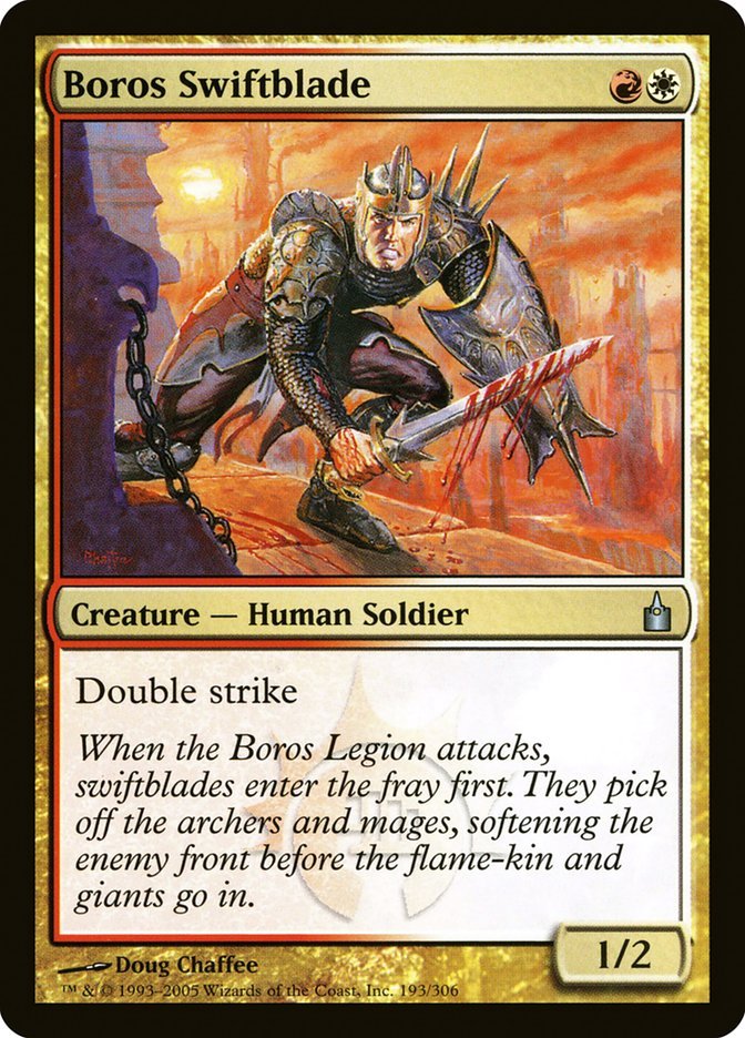 Boros Swiftblade [Ravnica: City of Guilds] - Bea DnD Games
