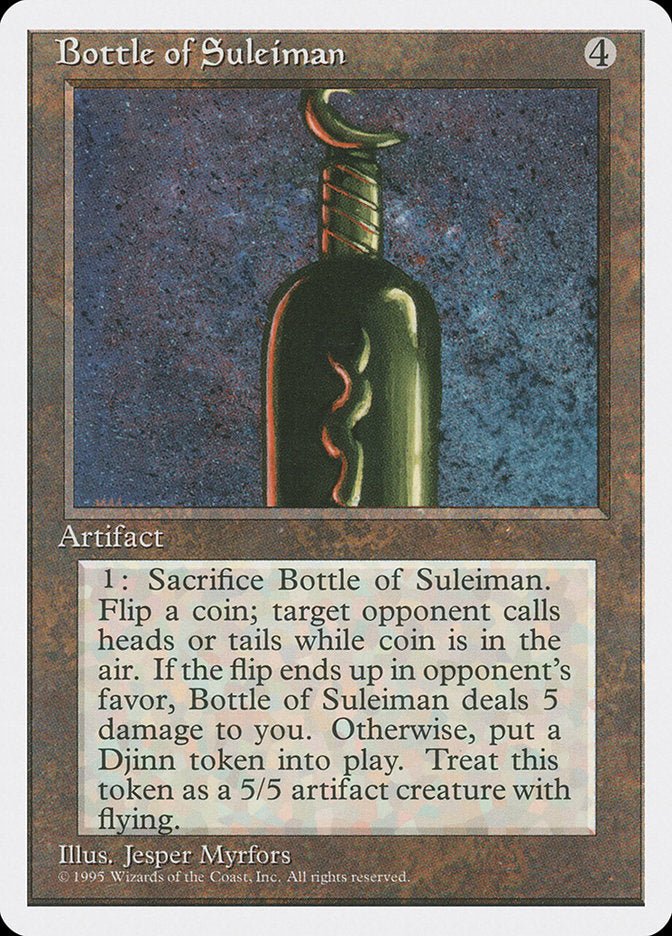 Bottle of Suleiman [Fourth Edition] - Bea DnD Games