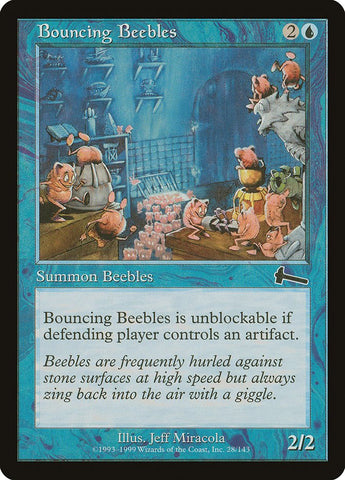 Bouncing Beebles [Urza's Legacy] - Bea DnD Games