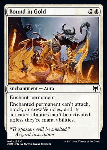 Bound in Gold [Kaldheim] - Bea DnD Games