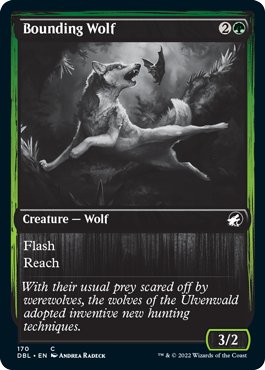 Bounding Wolf [Innistrad: Double Feature] - Bea DnD Games