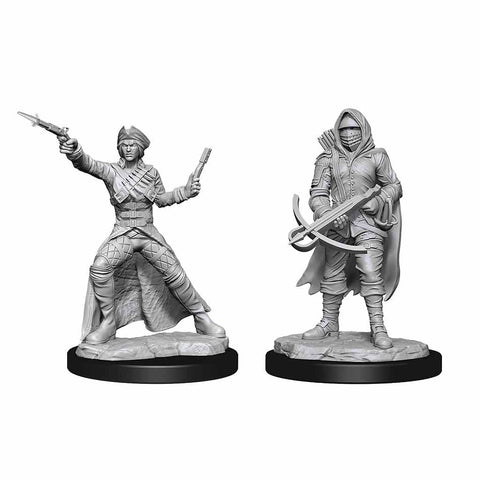Bounty Hunter & Outlaw Deepcuts Unpainted Miniatures - Bea DnD Games