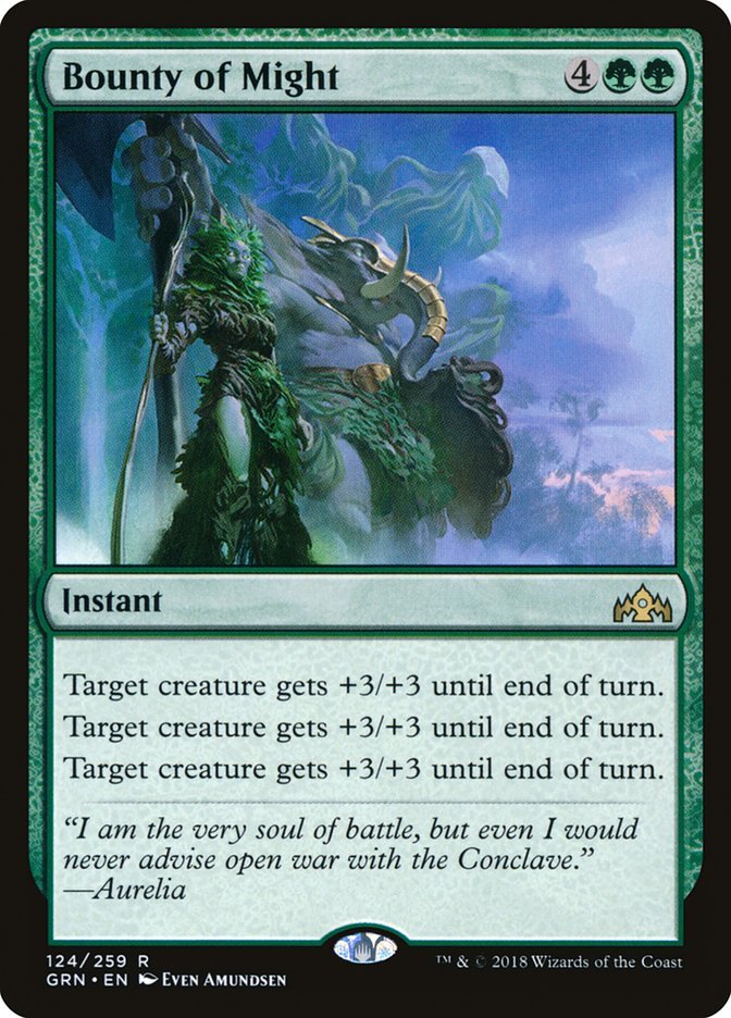 Bounty of Might [Guilds of Ravnica] - Bea DnD Games