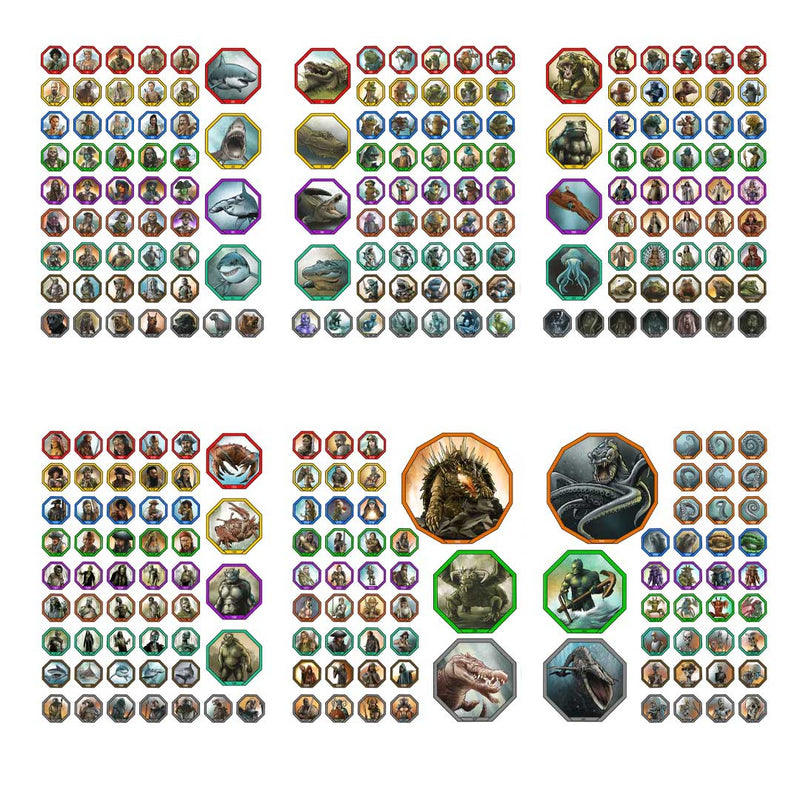 Box of Adventure - Coast of Dread RPG Maps & Tokens - Bea DnD Games