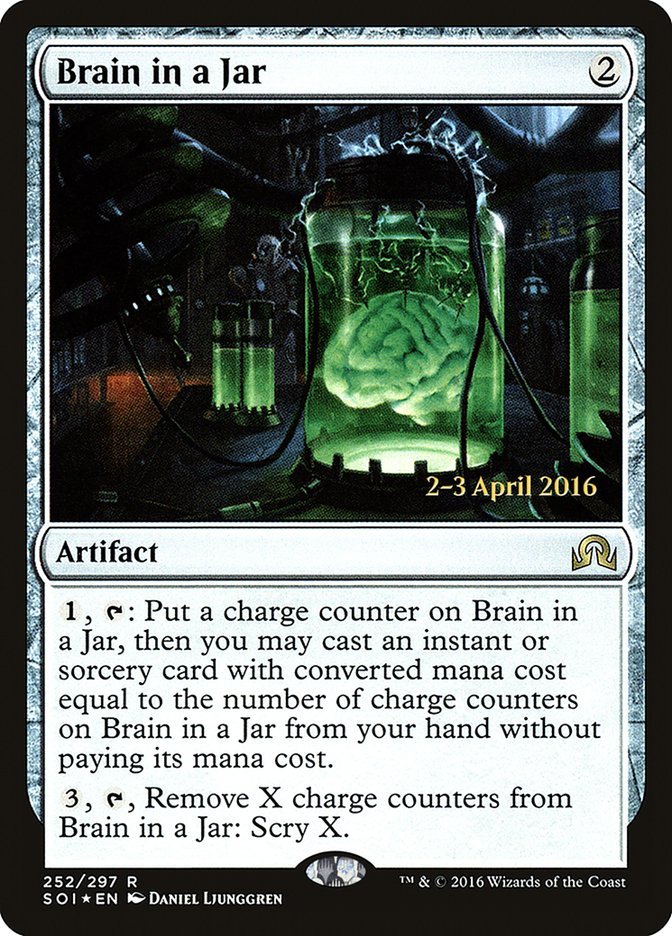 Brain in a Jar [Shadows over Innistrad Prerelease Promos] - Bea DnD Games