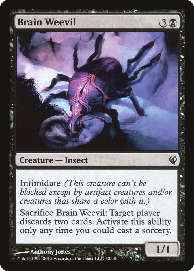 Brain Weevil [Duel Decks: Izzet vs. Golgari] - Bea DnD Games