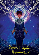 Brainstorm Art Card (Gold-Stamped Signature) [Strixhaven: School of Mages Art Series] - Bea DnD Games