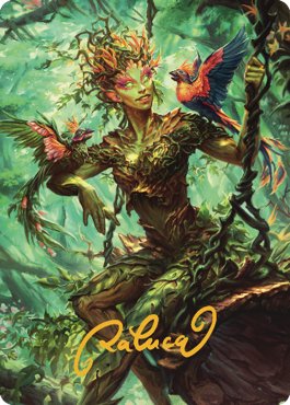 Bramble Sovereign Art Card (Gold-Stamped Signature) [Commander Legends: Battle for Baldur's Gate Art Series] - Bea DnD Games