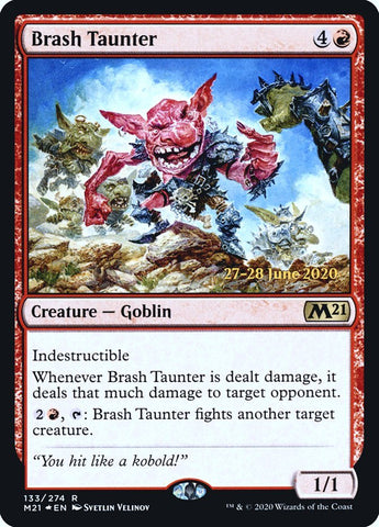 Brash Taunter [Core Set 2021 Prerelease Promos] - Bea DnD Games