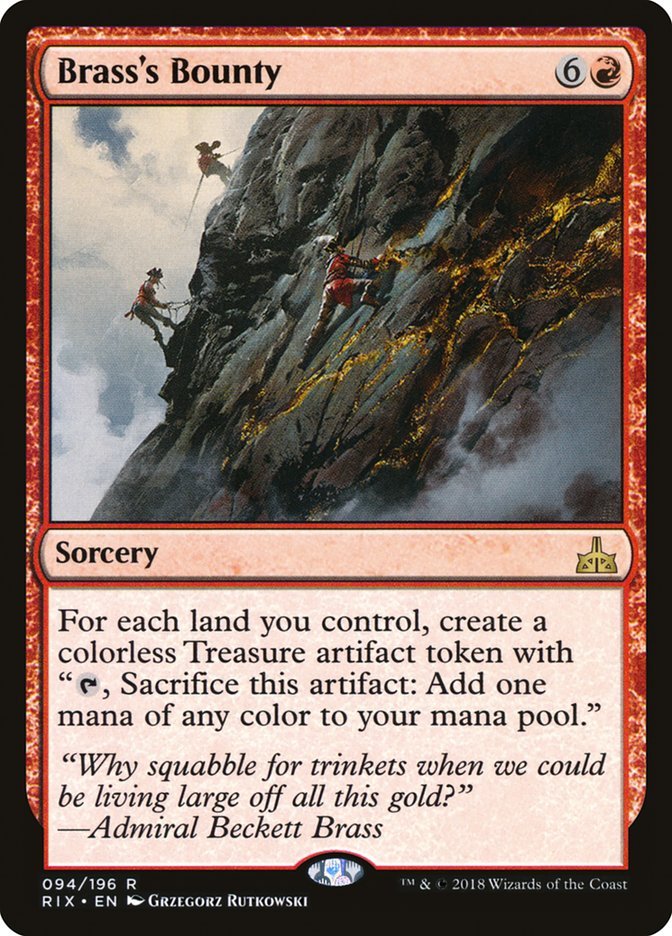 Brass's Bounty [Rivals of Ixalan] - Bea DnD Games