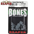 Brazier Pillar Tops (10) - Dark Heaven Bones Unpainted Miniatures by Reaper Miniatures - Bea DnD Games