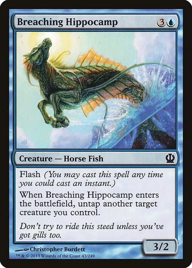 Breaching Hippocamp [Theros] - Bea DnD Games