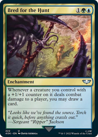 Bred for the Hunt [Warhammer 40,000] - Bea DnD Games