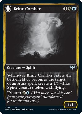 Brine Comber // Brinebound Gift [Innistrad: Double Feature] - Bea DnD Games