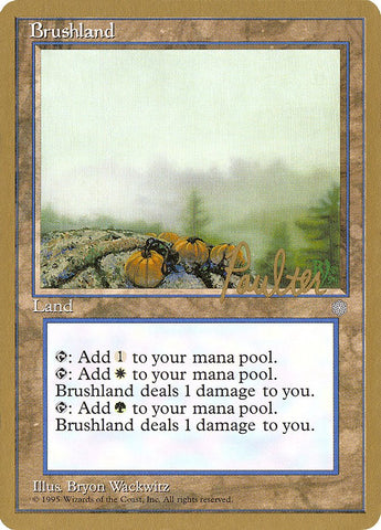 Brushland (Preston Poulter) [Pro Tour Collector Set] - Bea DnD Games