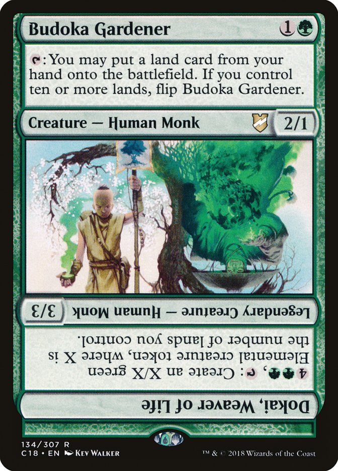 Budoka Gardener // Dokai, Weaver of Life [Commander 2018] - Bea DnD Games