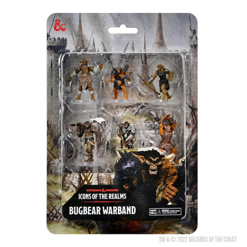Bugbear Warband - D&D Icons of the Realms Prepainted Miniatures - Bea DnD Games