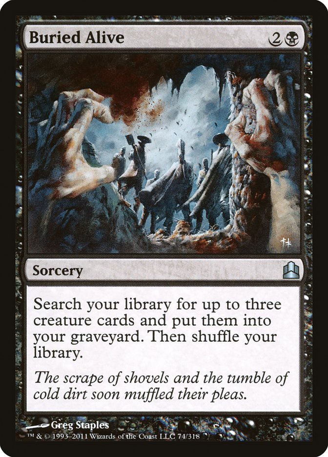 Buried Alive [Commander 2011] - Bea DnD Games