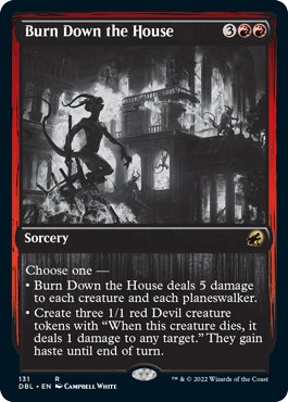 Burn Down the House [Innistrad: Double Feature] - Bea DnD Games