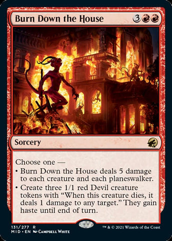 Burn Down the House [Innistrad: Midnight Hunt] - Bea DnD Games