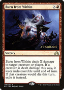 Burn from Within [Shadows over Innistrad Prerelease Promos] - Bea DnD Games