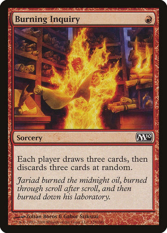 Burning Inquiry [Magic 2010] - Bea DnD Games