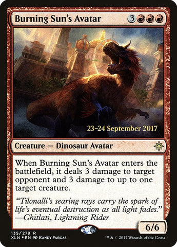 Burning Sun's Avatar [Ixalan Prerelease Promos] - Bea DnD Games
