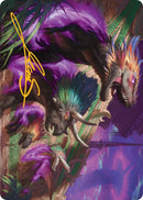 Burning Sun's Fury Art Card (Gold-Stamped Signature) [March of the Machine Art Series] - Bea DnD Games