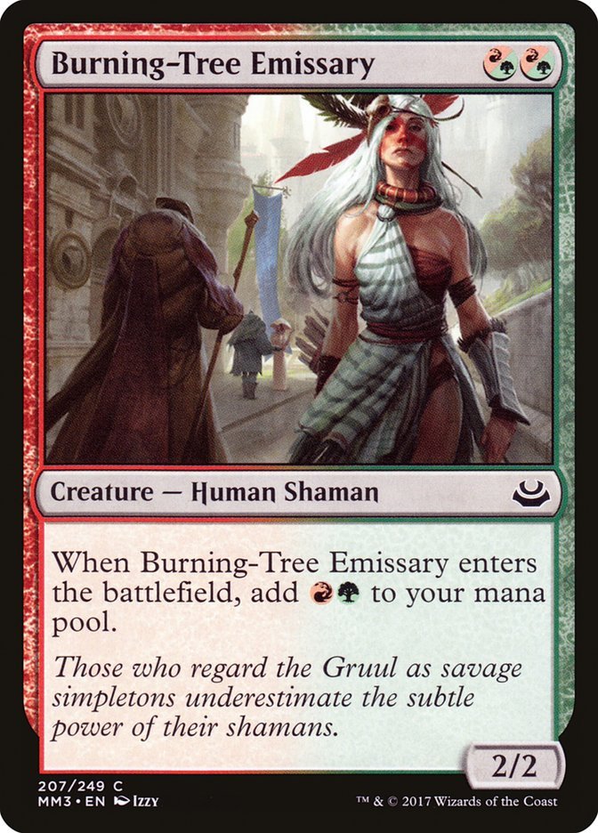Burning-Tree Emissary [Modern Masters 2017] - Bea DnD Games