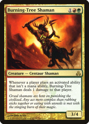 Burning-Tree Shaman [Guildpact] - Bea DnD Games