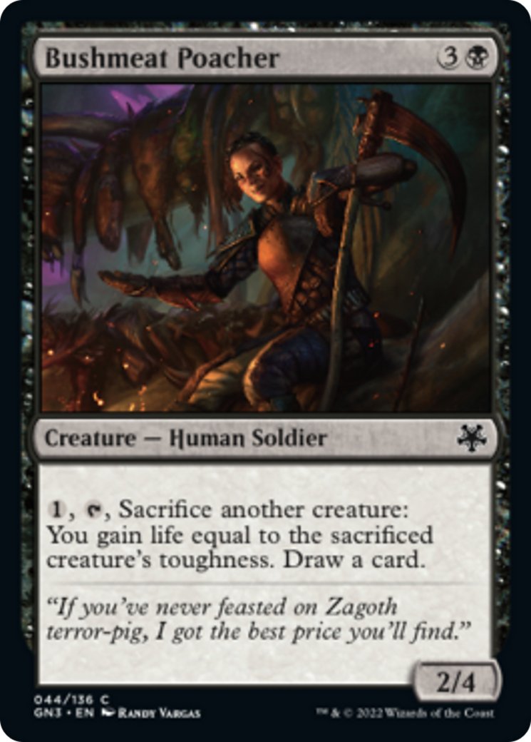 Bushmeat Poacher [Game Night: Free-for-All] - Bea DnD Games