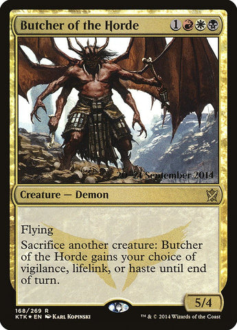 Butcher of the Horde [Khans of Tarkir Prerelease Promos] - Bea DnD Games