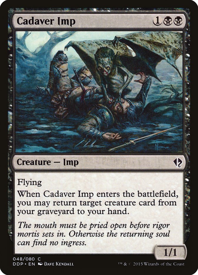Cadaver Imp [Duel Decks: Zendikar vs. Eldrazi] - Bea DnD Games