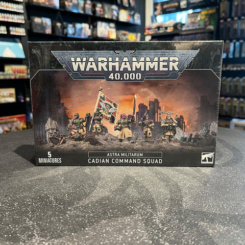 Cadian Command Squad - Astra Militarum - Warhammer 40,000 - Bea DnD Games