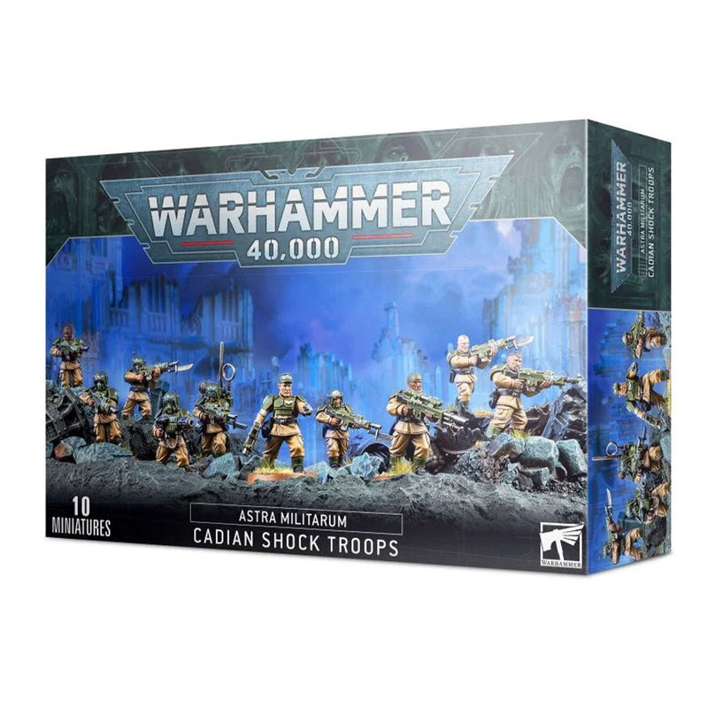 Cadian Shock Troops - Astra Militarum - Warhammer 40,000 - Bea DnD Games