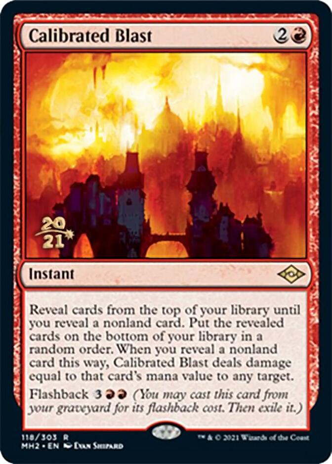 Calibrated Blast [Modern Horizons 2 Prerelease Promos] - Bea DnD Games