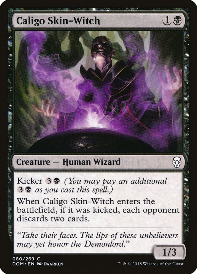 Caligo Skin-Witch [Dominaria] - Bea DnD Games