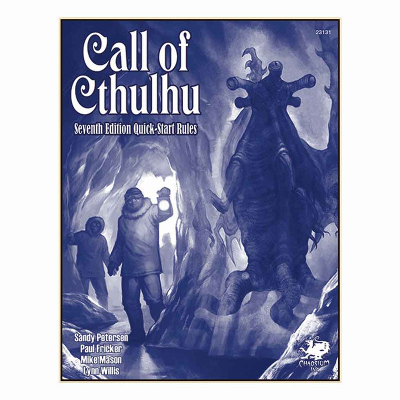 Call of Cthulhu 7th Edition Quick Start Rules - Bea DnD Games