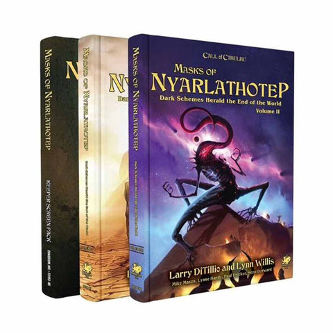 Call of Cthulhu - Masks of Nyarathotep Slipcase Set - Bea DnD Games