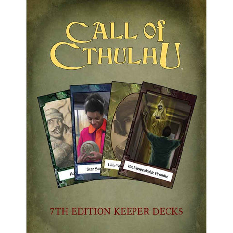 Call of Cthulhu RPG - Keeper Decks - Bea DnD Games