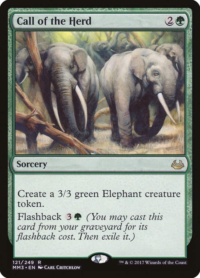 Call of the Herd [Modern Masters 2017] - Bea DnD Games