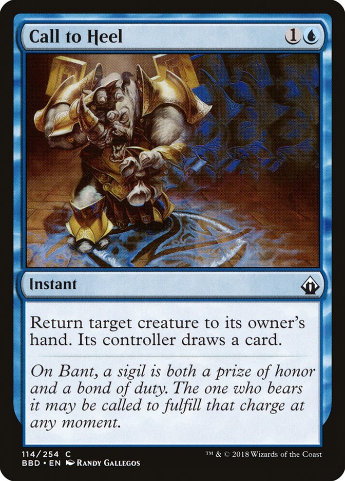 Call to Heel [Battlebond] - Bea DnD Games