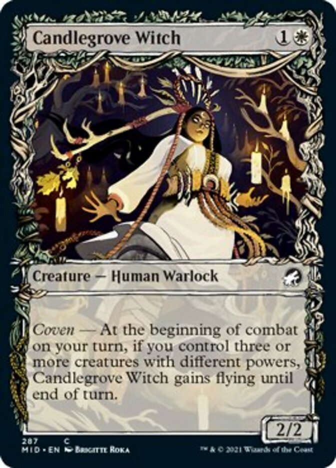 Candlegrove Witch (Showcase Equinox) [Innistrad: Midnight Hunt] - Bea DnD Games