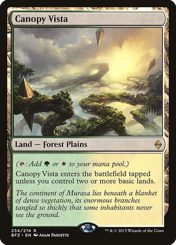 Canopy Vista [Battle for Zendikar Promos] - Bea DnD Games