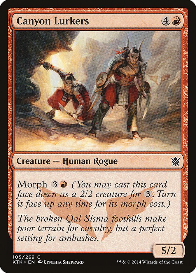 Canyon Lurkers [Khans of Tarkir] - Bea DnD Games