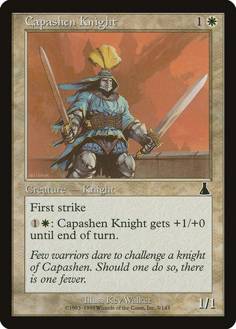 Capashen Knight [Urza's Destiny] - Bea DnD Games