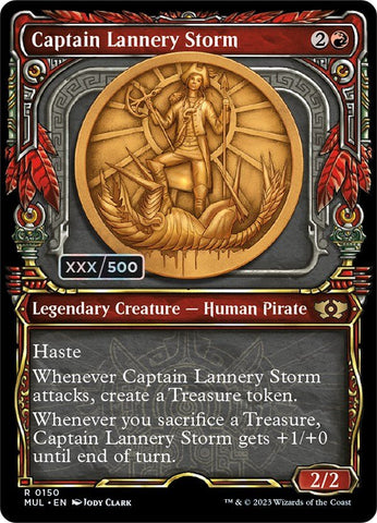 Captain Lannery Storm (Serialized) [Multiverse Legends] - Bea DnD Games