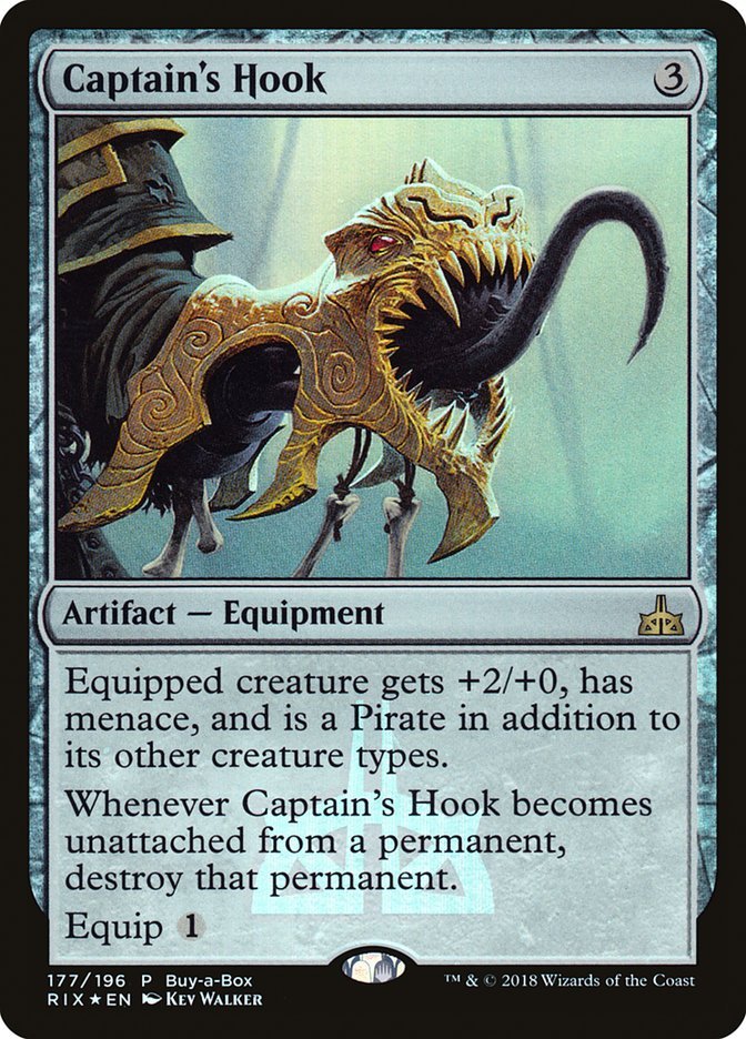 Captain's Hook (Buy-A-Box) [Rivals of Ixalan Promos] - Bea DnD Games